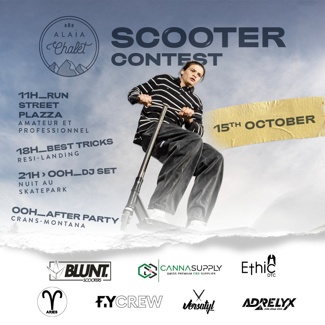 Alaia Scooter Contest Poster